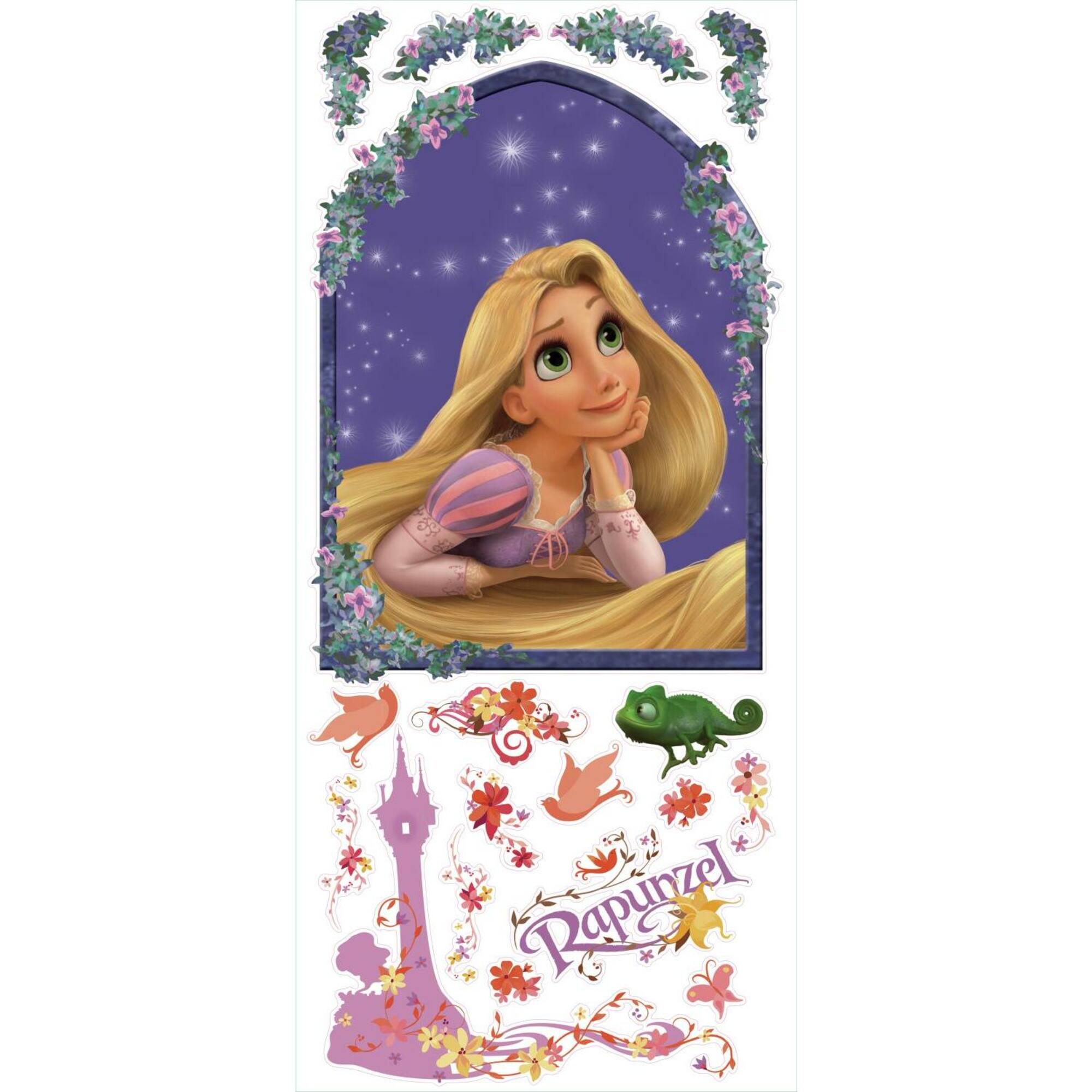 RoomMates Disney Tangled Rapunzel Peel & Stick Giant Wall Decals